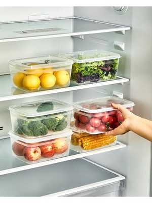 Bayev 12 Adet Huge Şeffaf 2 Lt Erzak ve Bakliyat Saklama Kabı Baharat Çay Kutusu