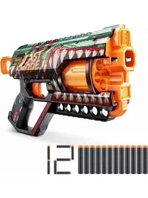 Sunman X-Shot Skins Griefer 12 Mermili Sünger Dart Atan Silah 32 cm - 89380