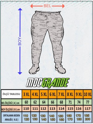 Moc Grande Büyük Beden Basic Eşofman Altı Full Lycra 11516 Antrasit Melanj