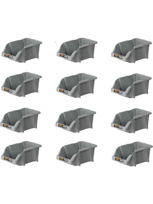 Mano Plastik Avadanlık Parça Kutusu 12 Parça (200x300x130 MM) G-25