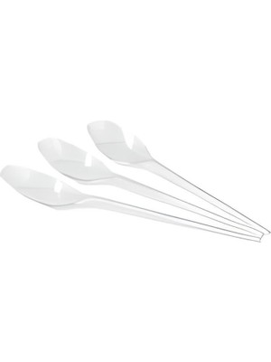 Leva Plastik Kasik Buyuk 10 Lu Tek Kullanimlik L09.1029