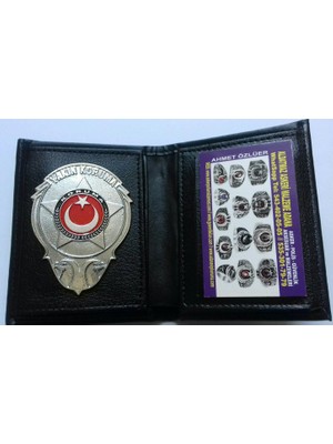 Aldatmaz Yakın Koruma Rozetli Cüzdanı,+1rozet Satınal-Sıvıle Satılmaz-Sadece,yakın Koruma Kımlık Kartlı Personel Alabilir