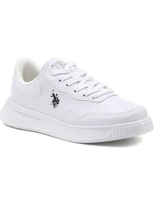 Papuçcity U.s Polo Assn. Abe Beyaz Spor Ayakkabı