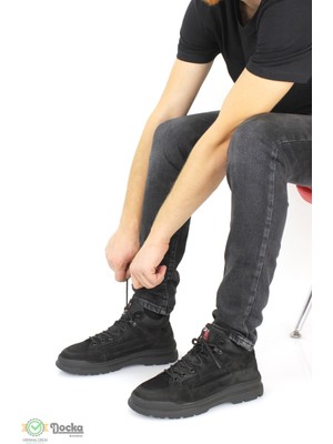 Marcomen Erkek Deri Spor Tarz Günlük Sneaker Bot MR24/B18190