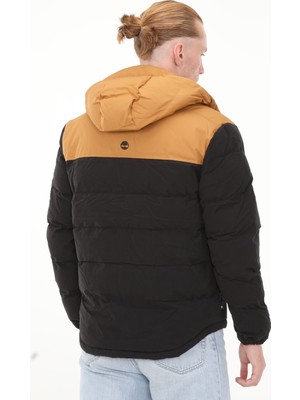 Timberland TB0A6U7SP571 Timberland Dwr Welch Mountain Hooded Puffer Jacket Erkek Mont Siyah