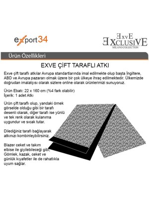 Exve Exclusive Altın Mavi Baklava Desen Elegant Jakar Dokuma Çift Taraflı Atkı Şal