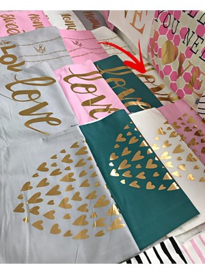 YALDIZLI KILIF İTALİK LOVE BEYAZ