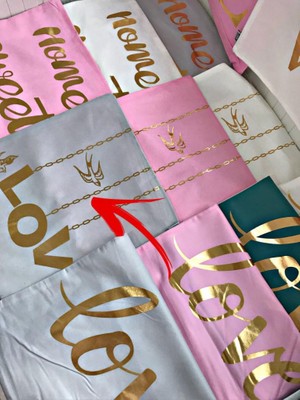 YALDIZLI KILIF ZİNCİRLİ LOVE GRİ