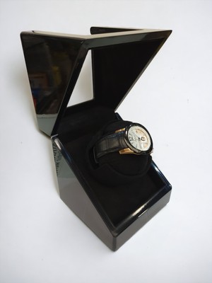 Stand Market  Otomatik Saat Kurma Kutusu, Watch Winder Piano Black Tekli