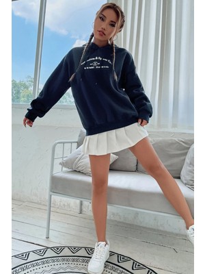 Only Trendwear Gymnasium Baskılı Oversize Sweatshirt