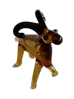 Hasyılmaz El Yapımı Mini Murano Cam Koç Biblo A139-01