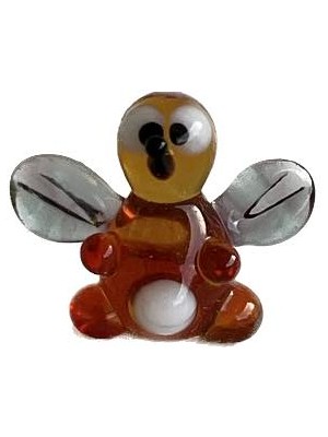 Hasyılmaz El Yapımı Mini Murano Cam Arı Biblo A139-02