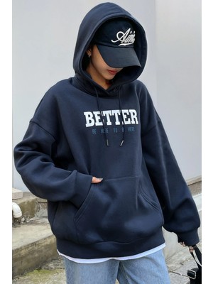 Only Trendwear Better Baskılı Oversize Sweatshirt