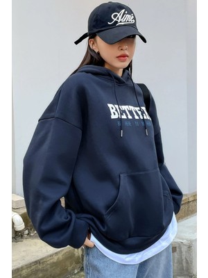 Only Trendwear Better Baskılı Oversize Sweatshirt