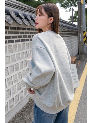 Only Trendwear Destiny Baskılı Oversize Sweatshirt