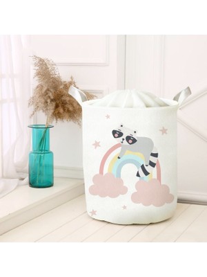 Lina Home Dijital Baskılı Çok Amaçlı Sepet Model 40059