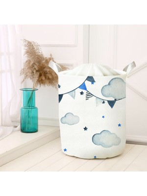 Lina Home Dijital Baskılı Çok Amaçlı Sepet Model 40029