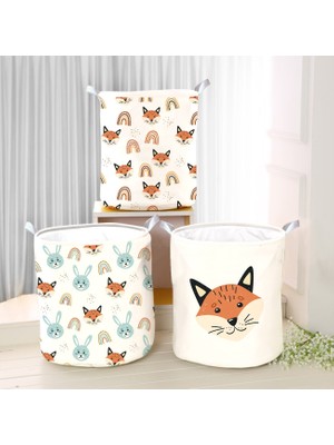 Lina Home Dijital Baskılı Çok Amaçlı Sepet Model 40100