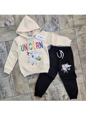 Lolipop Kids Store Unicorn Kapşonlu Eşofman Takımı