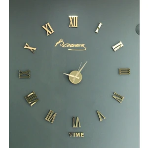 Eha Lazer Atatürkimzalı 3D Roma Rakamlı Gold Saat