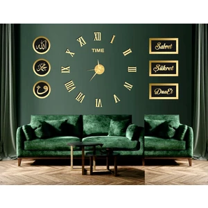 Eha Lazer 3D Saat +6lı Tablo Birlikte