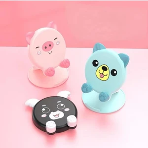 Sevimli Hayvan Figürlü Masa Üstü Telefon Standı Telefon Tutucu