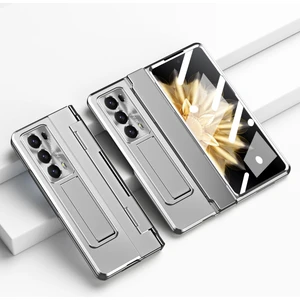 Honor Magic V2 5g Menteşe Koruma Sabit Pc Vasası Kickstand Telefon Kapağı (Yurt Dışından)