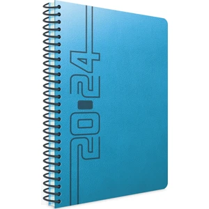 409 Plk Portal 2024 Günlük Ajanda 17X24 cm Spiralli Sert Kapak