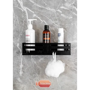 Metal Şampuanlık, Sabunluk, Duş İçi Şampuanlık, Banyo Rafı, Banyo Düzenleyici, Lif Askılı Raf Tasarım