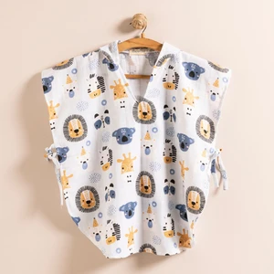 Organik Müslin Panço Bebek Çocuk Plaj Panço Koala 1-2 Yaş