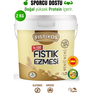 %100 Şekersiz Yer Fıstığı Ezmesi 2000 G