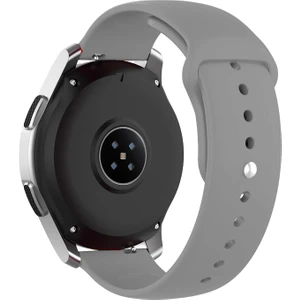 Novstrap Samsung Galaxy Watch 6 Seri 40-44MM Classic 43-47MM ile Uyumlu Kordon (20 Mm) Soft Silikon