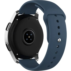 Novstrap Samsung Galaxy Watch 6 Seri 40-44MM Classic 43-47MM ile Uyumlu Kordon (20 Mm) Soft Silikon