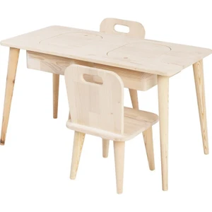 Çam Çocuk Oyun Masası