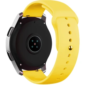 Novstrap Samsung Galaxy Watch 6 Seri 40-44MM Classic 43-47MM ile Uyumlu Kordon (20 Mm) Soft Silikon