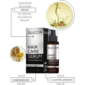By Ducca Hair Care Serum/Bakım Yağı Argan+Keratin