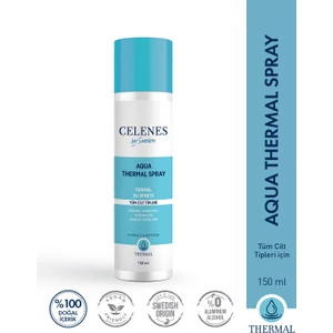 Celenes By Sweden  Yatıştırıcı Ferahlatıcı Nemlendirici Thermal Su Spreyi 150 ml