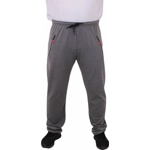 Büyük Beden Classic Eşofman Altı Fermuarlı Cep 22500 Grı Melanj