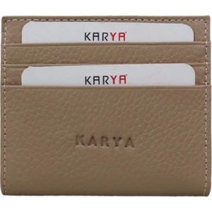 Karya Deri Unisex %100 Hakiki Deri Kartlık Cüzdan 002000