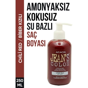 Jean'S Color Jean’S Color Biber Kızılı Renkli Saç Boyası 250 Ml Su Bazlı Chili Red Hair Dye