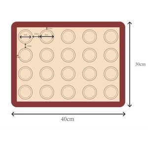 Silikon Makaron Mat 30X40 cm