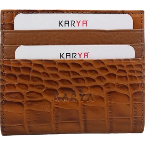 Karya Deri Unisex %100 Hakiki Deri Kartlık Cüzdan 002000