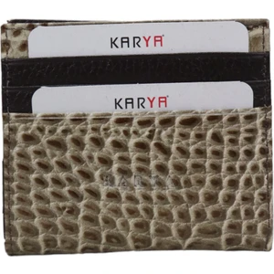Karya Deri Unisex %100 Hakiki Deri Kartlık Cüzdan 002000