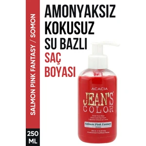 Jean'S Color Jean’S Color Somon Renkli Saç Boyası 250 Ml Su Bazlı Salmon Pink Fantasy Hair Dye