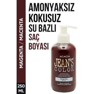Jean'S Color Jean’S Color Macenta Renkli Saç Boyası 250 Ml Su Bazlı Magenta Hair Dye