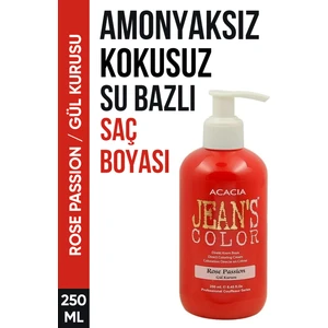 Jean'S Color Jean’S Color Gül Kurusu Renkli Saç Boyası 250 Ml Su Bazlı Rose Passion Hair Dye