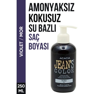 Jean'S Color Jean’S Color Mor Renkli Saç Boyası 250 Ml Su Bazlı Violet Hair Dye