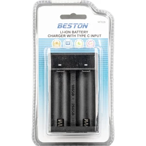 M7028 18650/21700/2660 Type-C Çıkışlı Hızlı Pil Şarj Cihazı