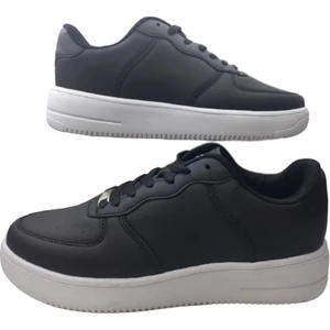 M-Rıch Unısex Siyah Ortopedik Taban Günlük Spor Ayakkabı MRICH547-002