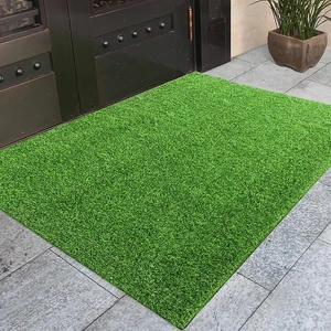 Atasoy Zemin Suni Çim Kapı Önü 7mm Paspas 50 cm x 70 cm